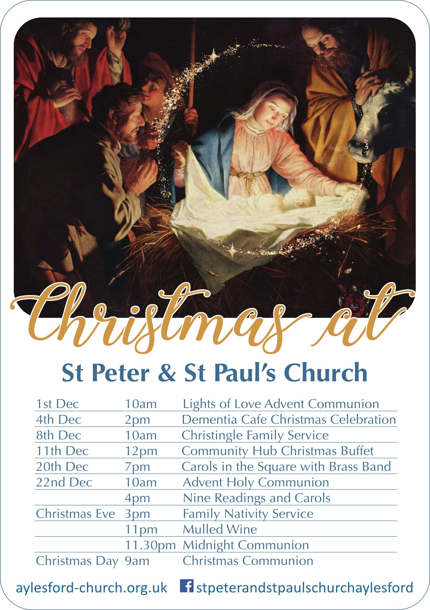 2024 - christmas services and 